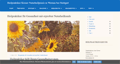 Desktop Screenshot of heilpraktiker-arno-kreuer.de